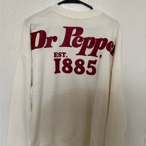 Dr Pepper Cream Sweatshirt